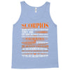 Scorpios Difficult Ones To Understand Zodiac Tank Top