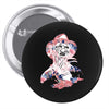 freddy krueger floral Pin-back button