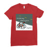 i&rsquo;d lock my bike to yours anytime Ladies Fitted T-Shirt