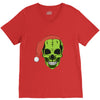 santa clous skeleton V-Neck Tee