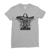amigo cowboy Ladies Fitted T-Shirt