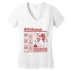 mogwai warning Women's V-Neck T-Shirt