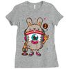 weird dj Ladies Fitted T-Shirt
