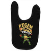 vegan pizza power Baby Bibs