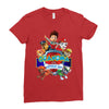 paw patrol birthday boy grandma Ladies Fitted T-Shirt