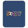 soccer neon rhinestud Mousepad