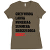 The Direwolves Ladies Fitted T-Shirt
