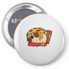 pizza pug Pin-back button