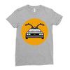 delorean Ladies Fitted T-Shirt