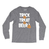 trick or treat or beer Long Sleeve Shirts