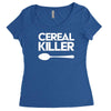 cereal killer Women's Triblend Scoop T-shirt