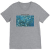 Van Gogh  Blossoming Almond V-Neck Tee