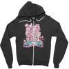 mushroom party Zipper Hoodie