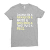 natural queens rock Ladies Fitted T-Shirt