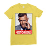 conor mcgregor notorious Ladies Fitted T-Shirt
