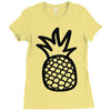 pineapple Ladies Fitted T-Shirt