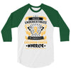 Never Underestimate the Strength of a Childhood Cancer Warrior 3/4 Sleeve Shirt