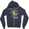 killer bunnies Zipper Hoodie