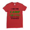 camp director Ladies Fitted T-Shirt