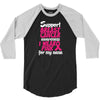 I Wear Pink For My Nana 3/4 Sleeve Shirt