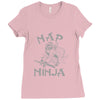 nap ninja Ladies Fitted T-Shirt