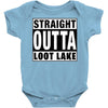 straight outta loot lake Baby Bodysuit