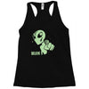 alien believe space sci fi ufo nerd Racerback Tank