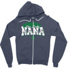 one lucky nana Zipper Hoodie