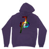 jake paul colorful galaxy Unisex Hoodie