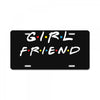 girlfriend friends tv show parody License Plate