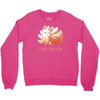 i give zero fox Crewneck Sweatshirt