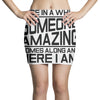 once in a while someone amazing comes along Mini Skirts