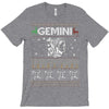 santa gemini christmas ugly t shirts T-Shirt