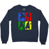 4 Super Hero Crewneck Sweatshirt