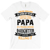Super Cool Papa Of A Freaking Awesome Daughter T-Shirt