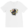 shiny V-Neck Tee