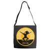 steve aoki Adjustable Strap Totes