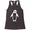 penguin funny Racerback Tank