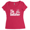 golf father Women's Triblend Scoop T-shirt