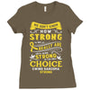 Ewing Sarcoma Awareness Ladies Fitted T-Shirt