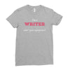i'm a writer what's your superpower Ladies Fitted T-Shirt