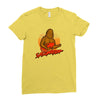 sasqwatch Ladies Fitted T-Shirt