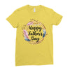 Happy Father's Day Ladies Fitted T-Shirt