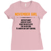 November Girl Hated By Many Ladies Fitted T-Shirt
