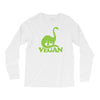vegan dinosaur best trending Long Sleeve Shirts