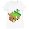 pre computers Ladies Fitted T-Shirt