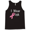 junior's breast cancer awareness i wear pink Tank Top