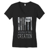 war paint Women's V-Neck T-Shirt