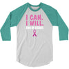 I can. I will. End of story 3/4 Sleeve Shirt