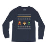 super mario chistmas Long Sleeve Shirts